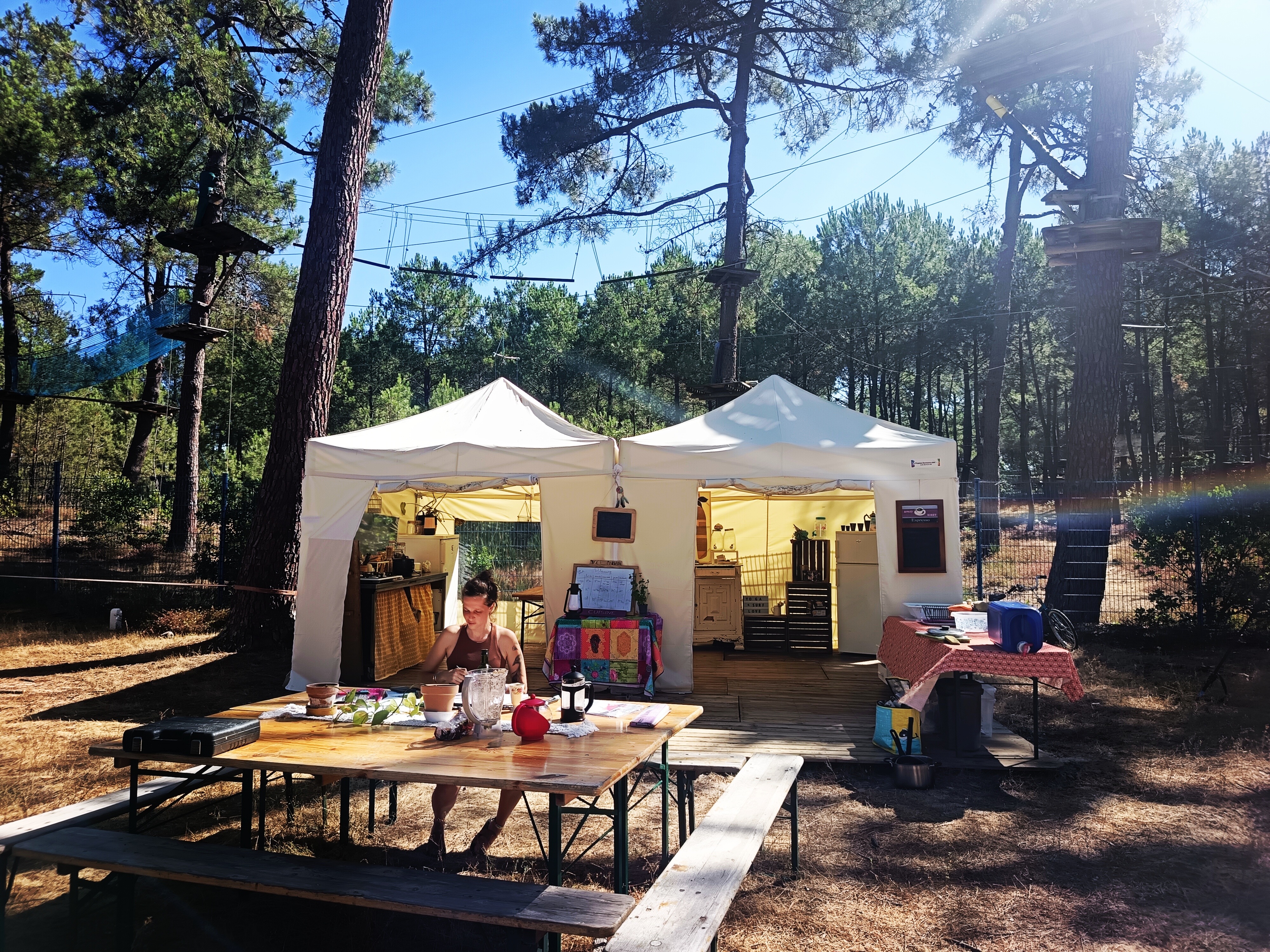 Équipements du Spiritbird Camp